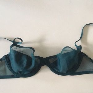 Dark green Victorias Secret bra size 34B